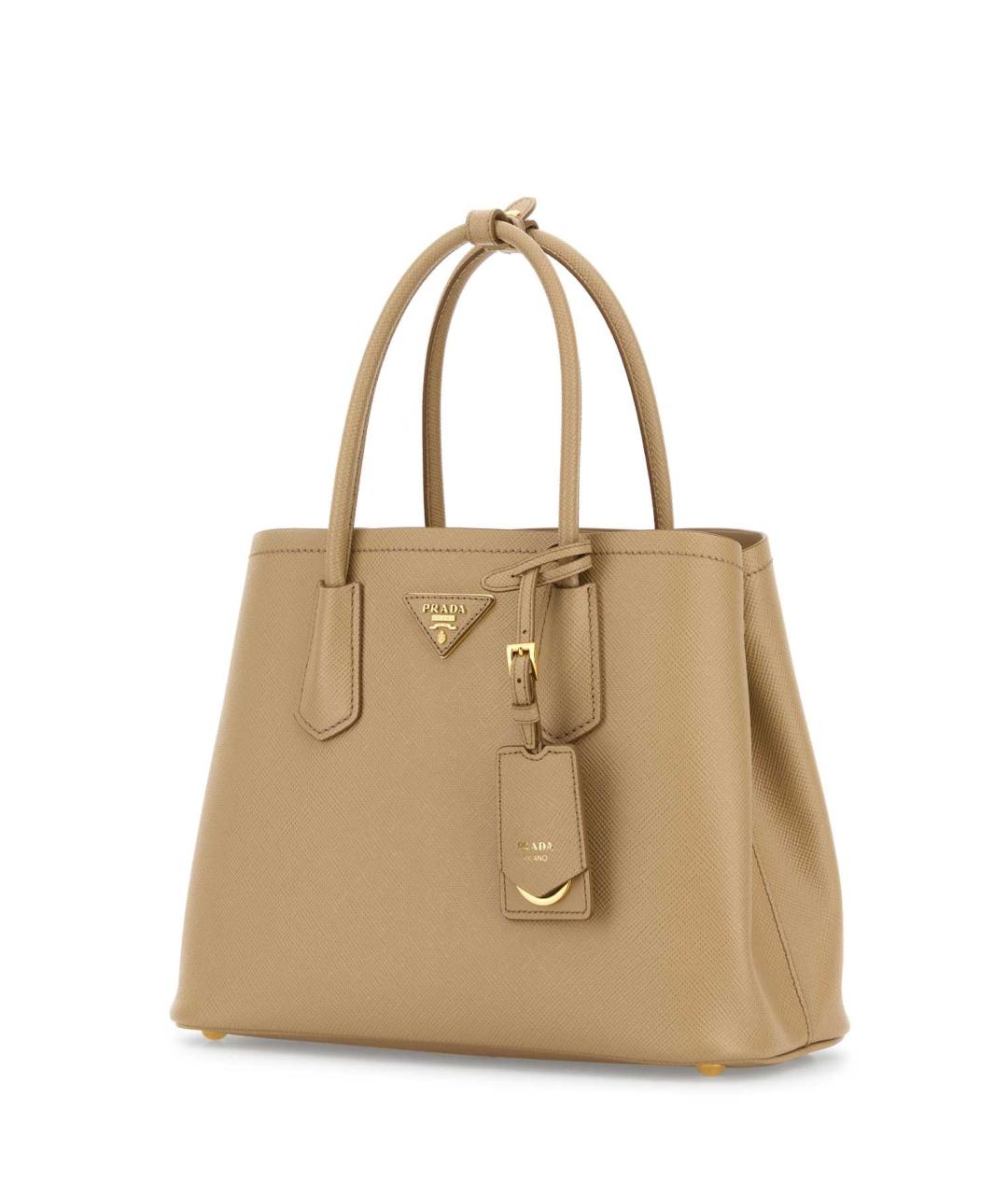PRADA Бежевая кожаная сумка тоут, фото 2