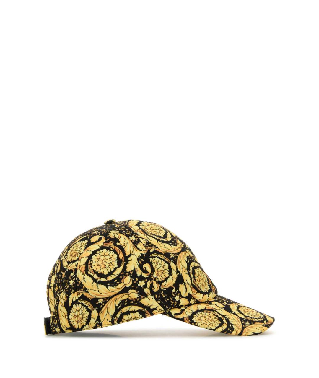 VERSACE Золотая синтетическая кепка, фото 2