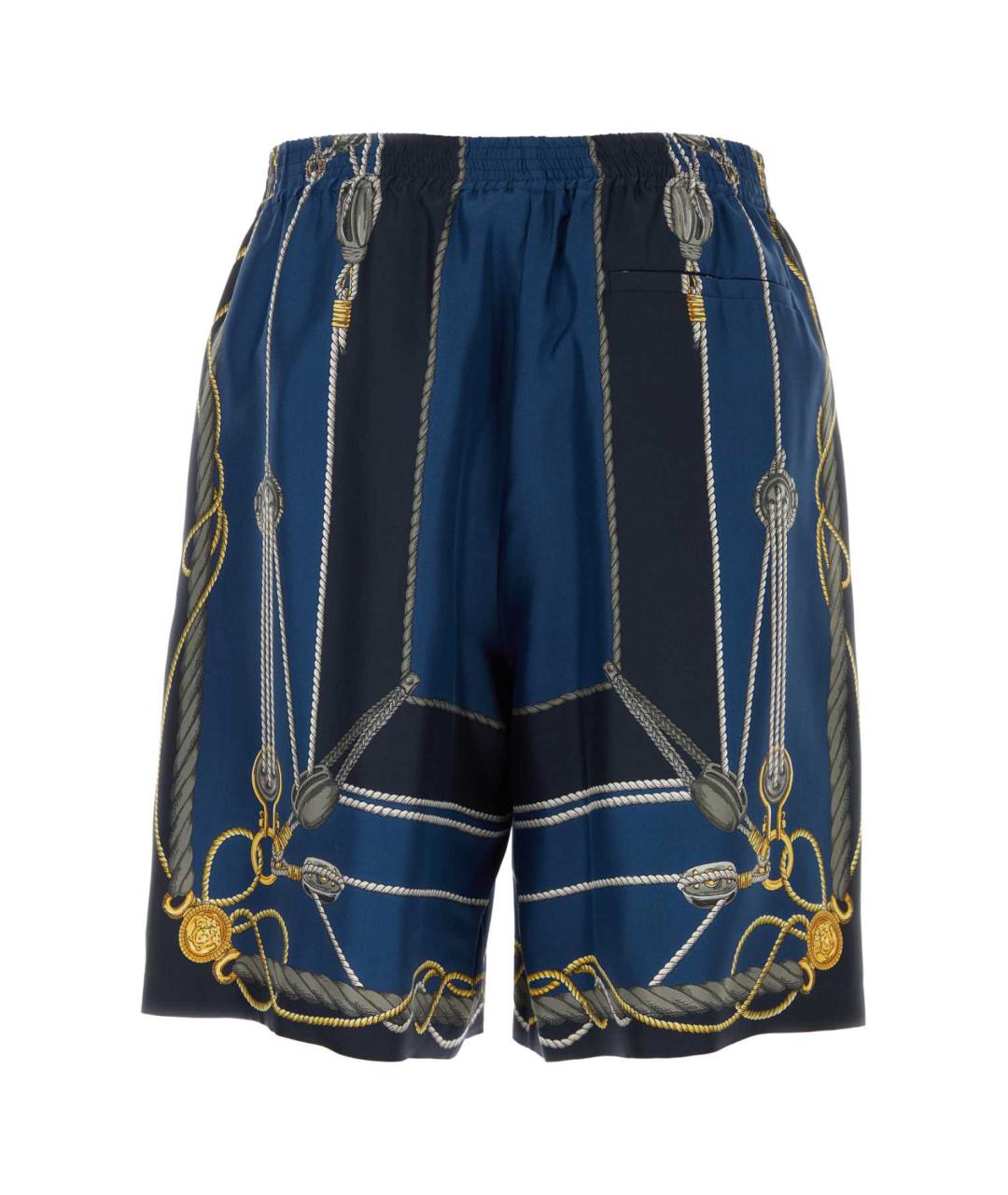 VERSACE Мульти шелковые шорты, фото 2