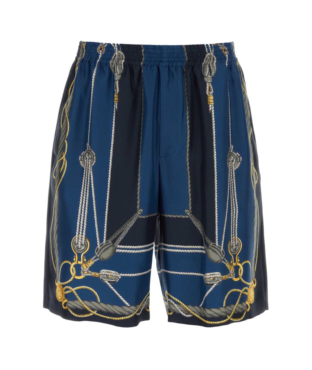 VERSACE Мульти шелковые шорты, фото 1