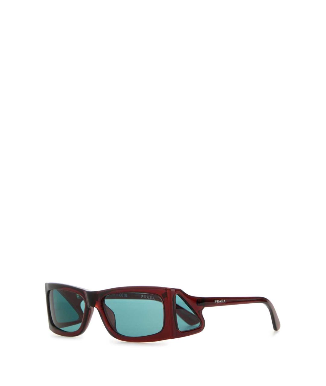 PRADA Бордовые солнцезащитные очки, фото 1