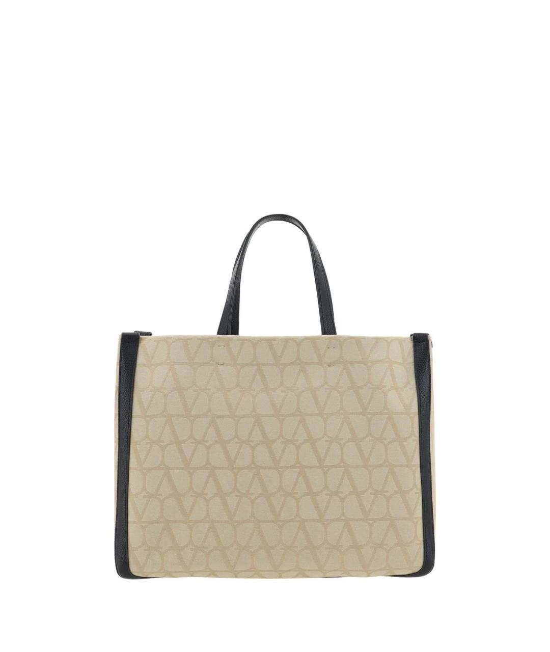 VALENTINO Бежевая сумка с короткими ручками, фото 1