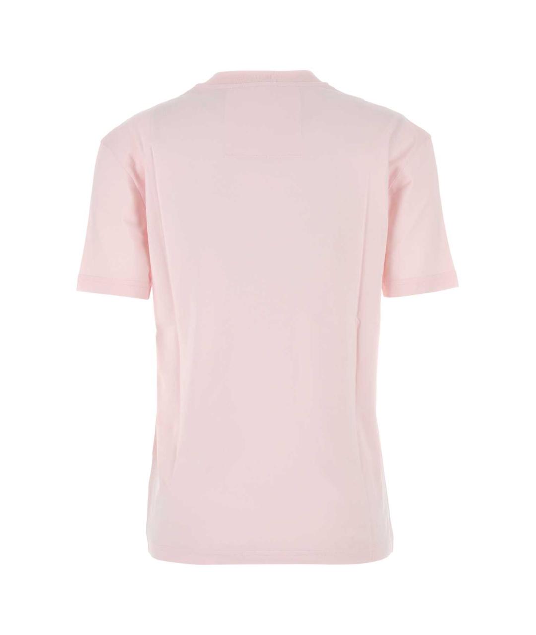 GIVENCHY Розовая хлопковая футболка, фото 2