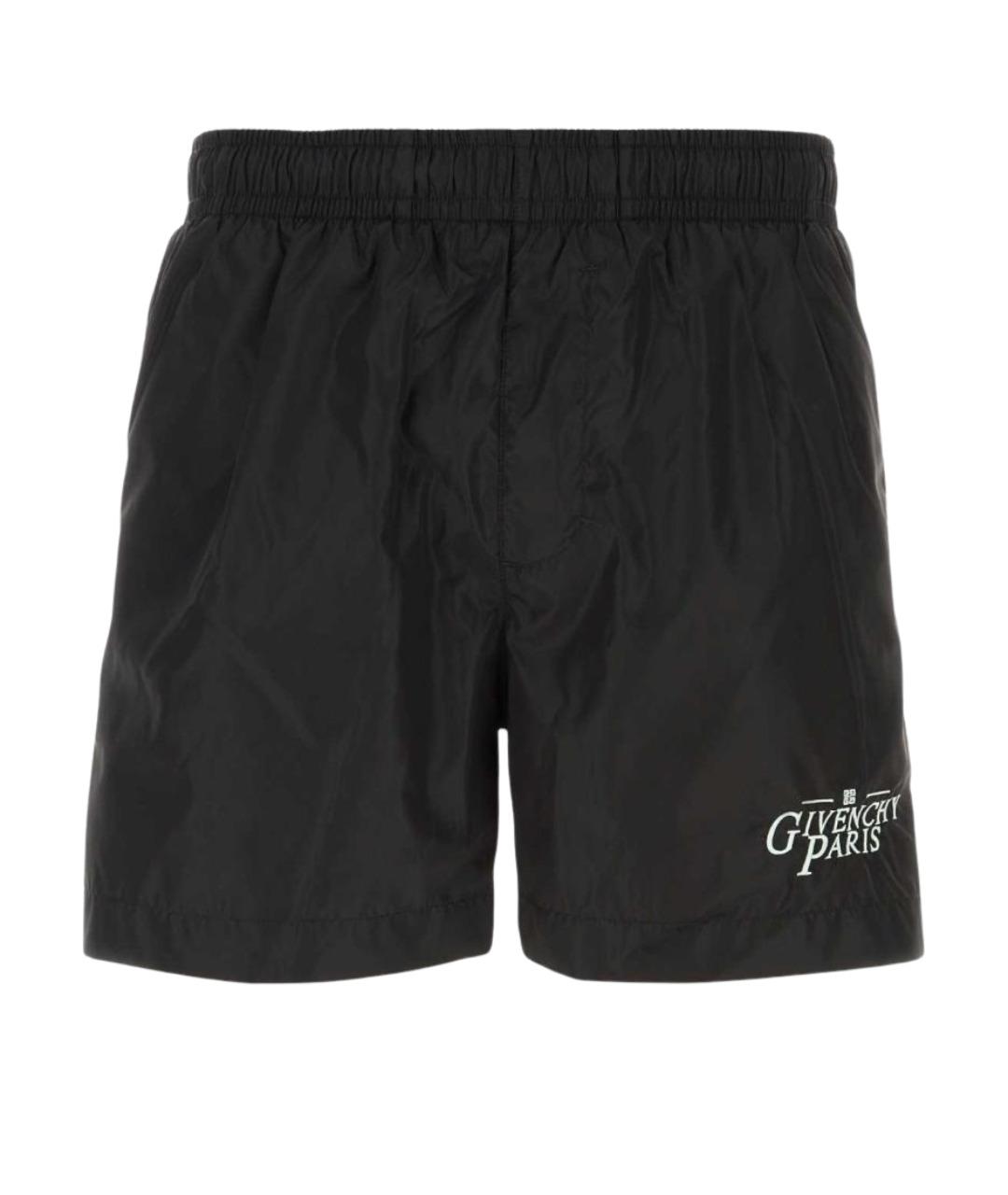 GIVENCHY Черные полиамидовые шорты, фото 1