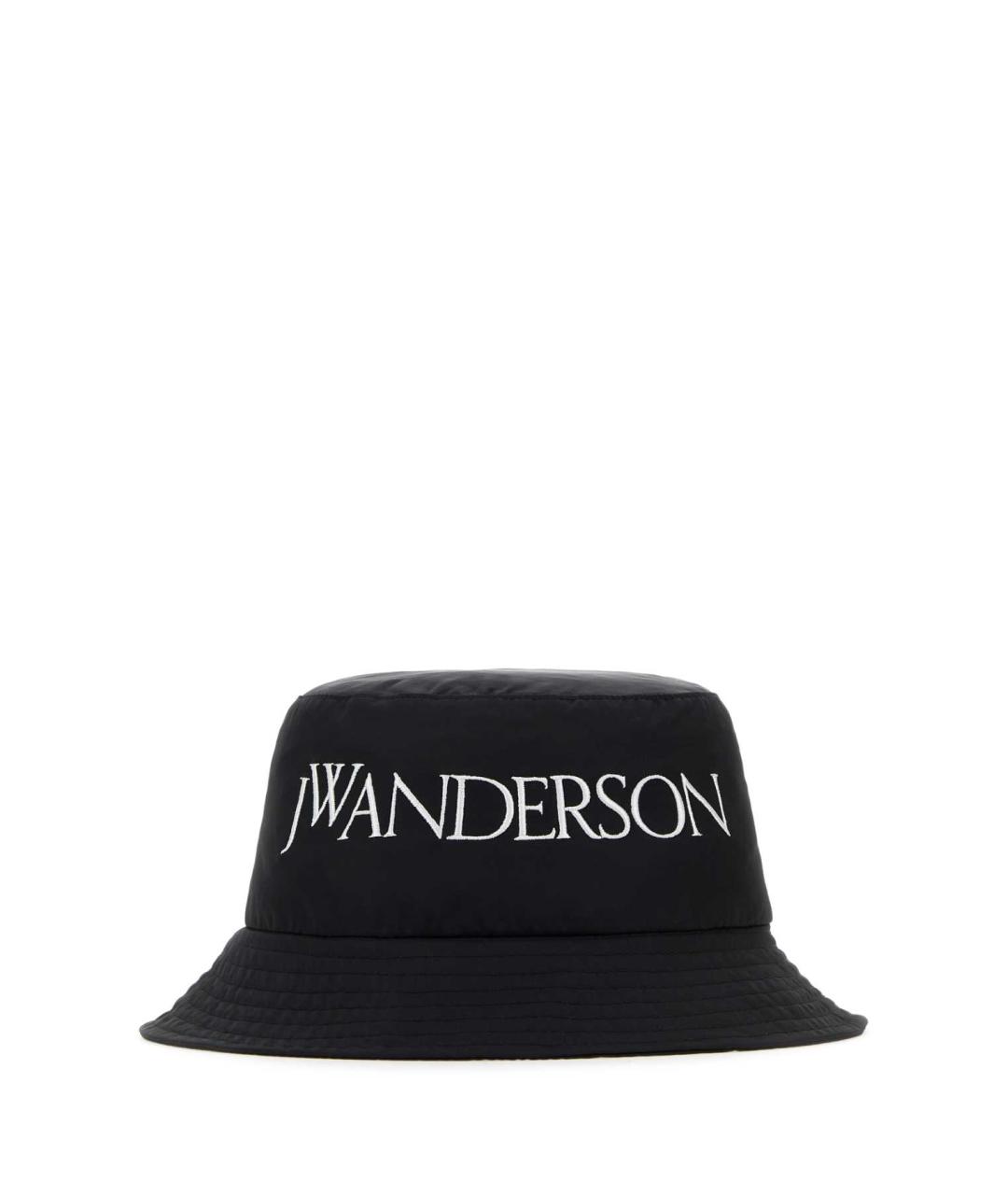 J.W.ANDERSON Черная синтетическая панама, фото 1
