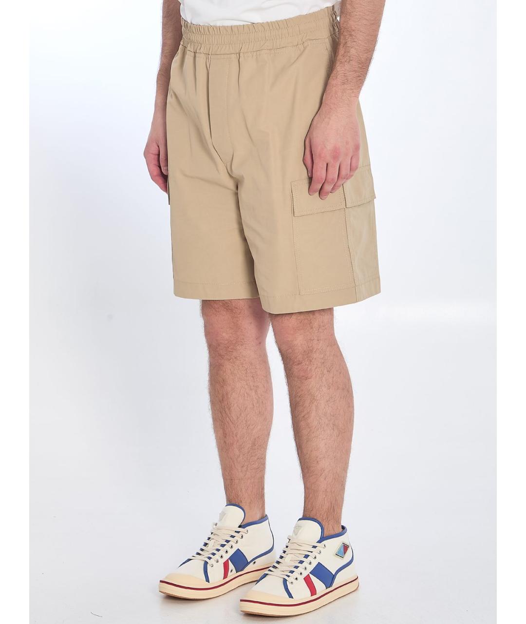 BOTTEGA VENETA Бежевые шорты, фото 2