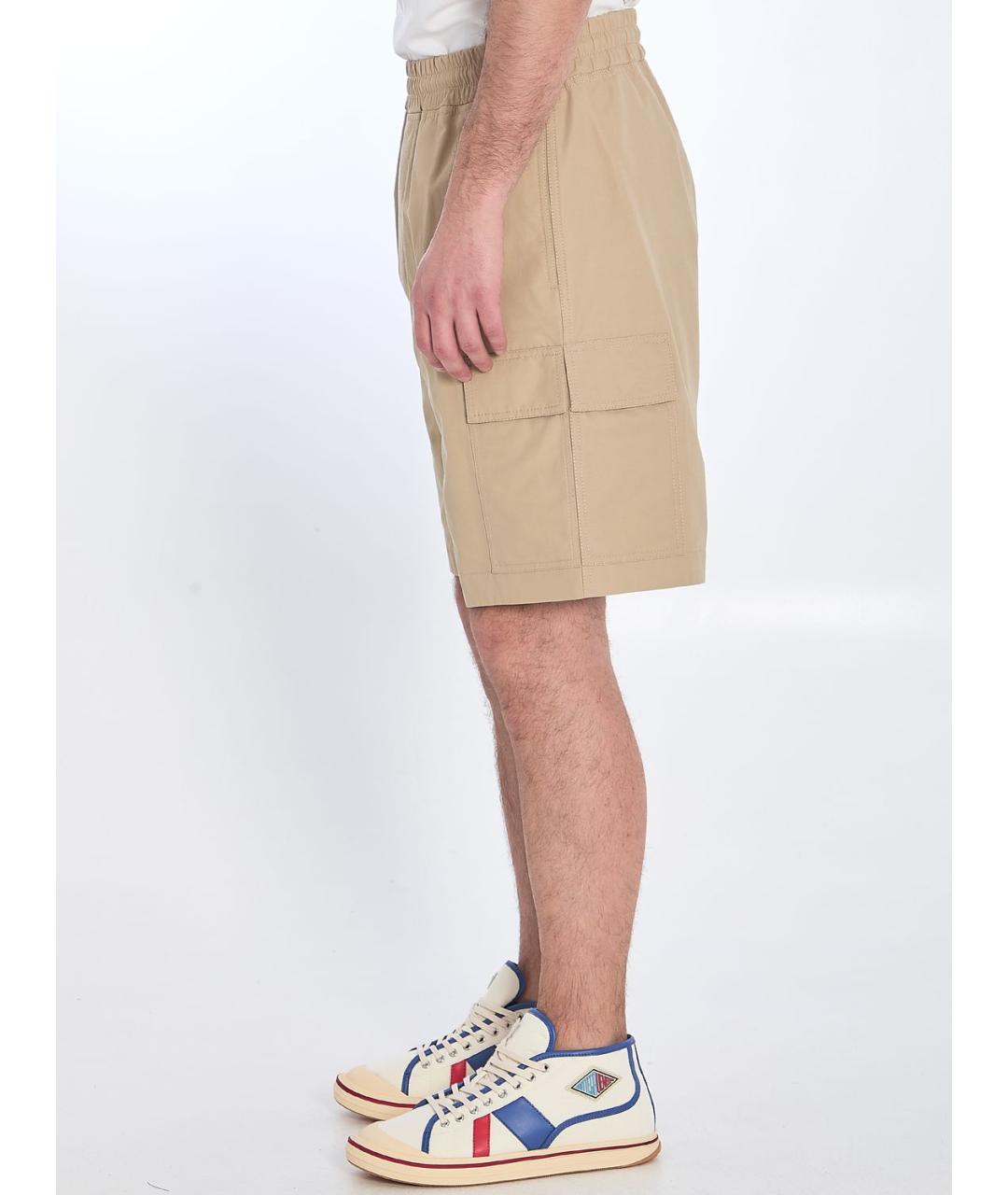 BOTTEGA VENETA Бежевые шорты, фото 3