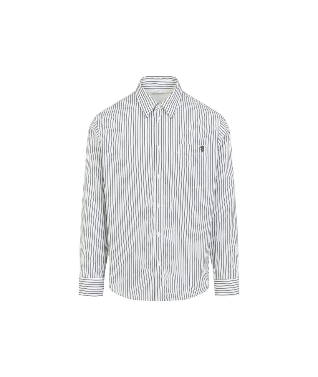 BURBERRY Серая хлопковая рубашка, фото 1