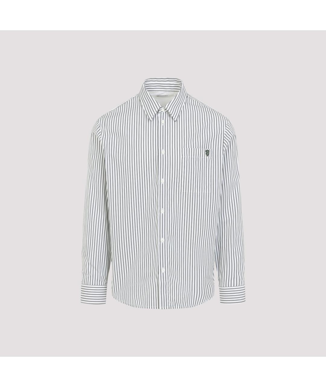 BURBERRY Серая хлопковая рубашка, фото 2