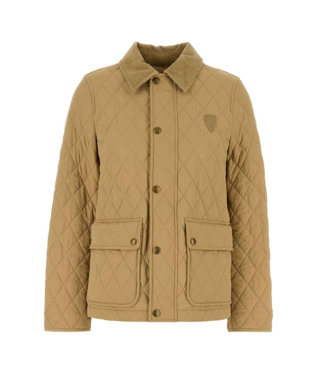 BURBERRY Бежевая хлопковая куртка, фото 1