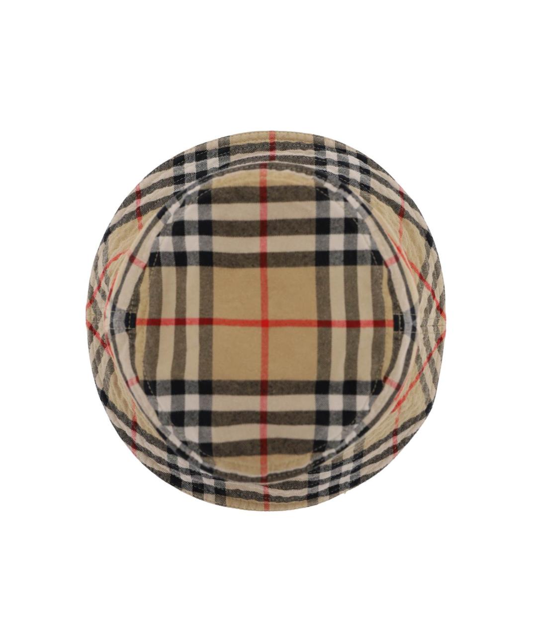 BURBERRY Бежевая хлопковая панама, фото 2