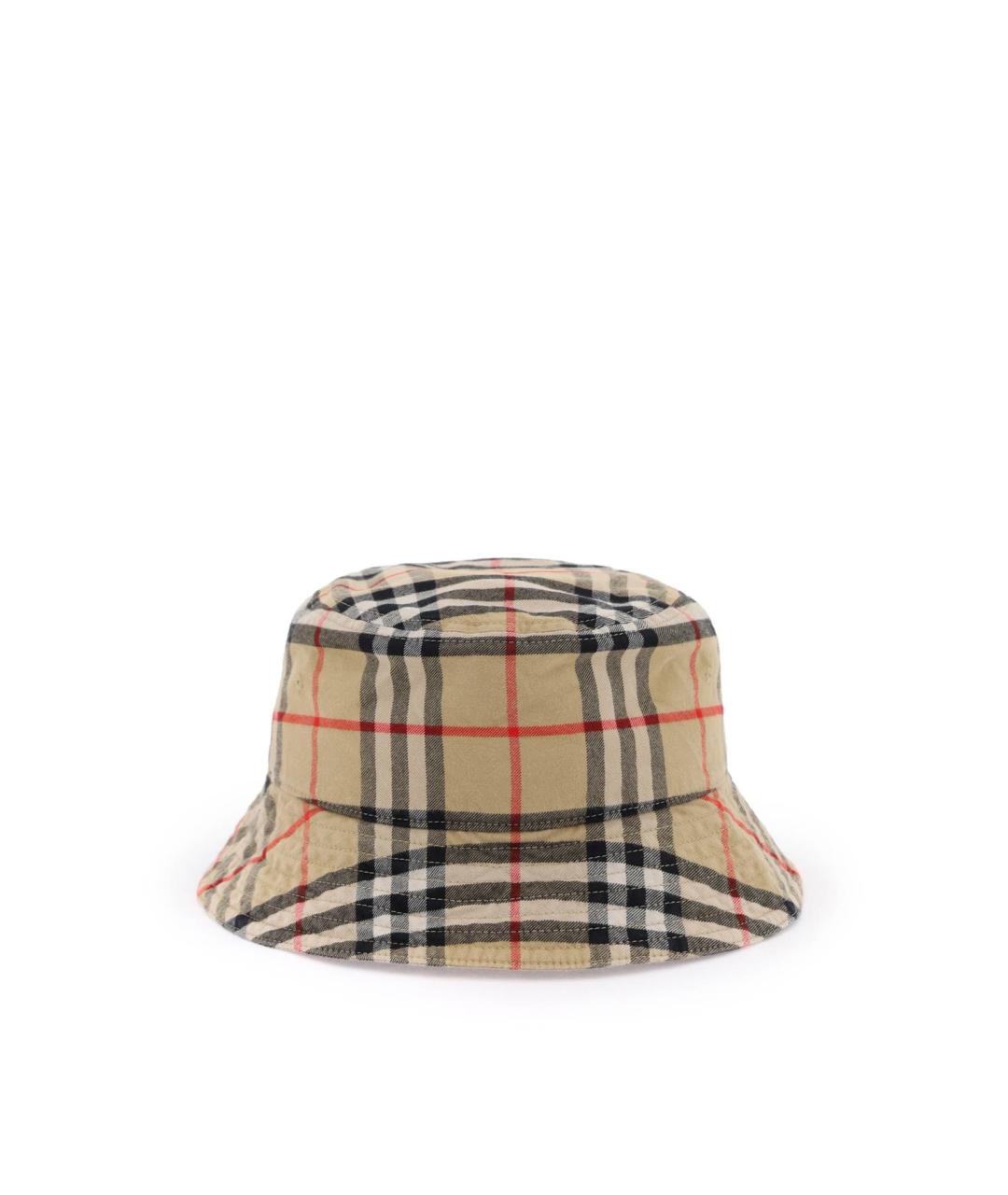 BURBERRY Бежевая хлопковая панама, фото 3