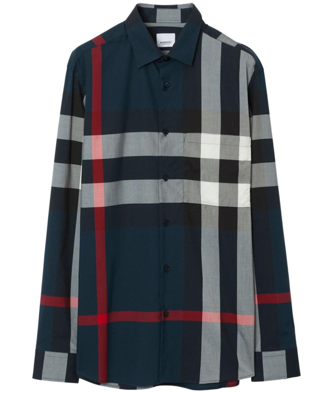 BURBERRY Мульти хлопковая рубашка, фото 1