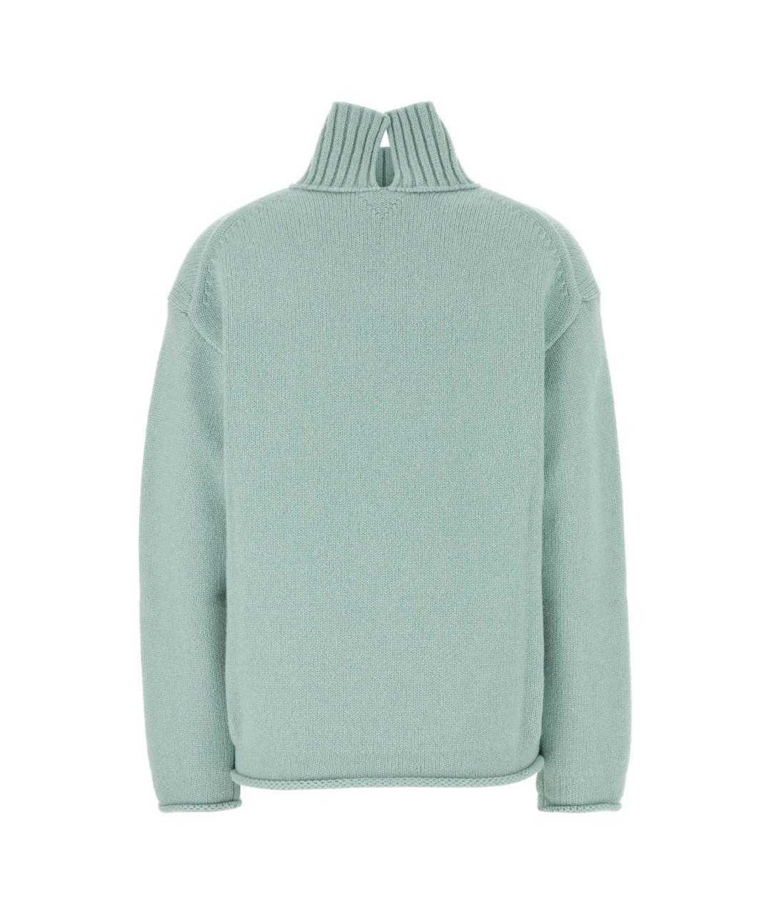 BOTTEGA VENETA Зеленый кашемировый джемпер / свитер, фото 2