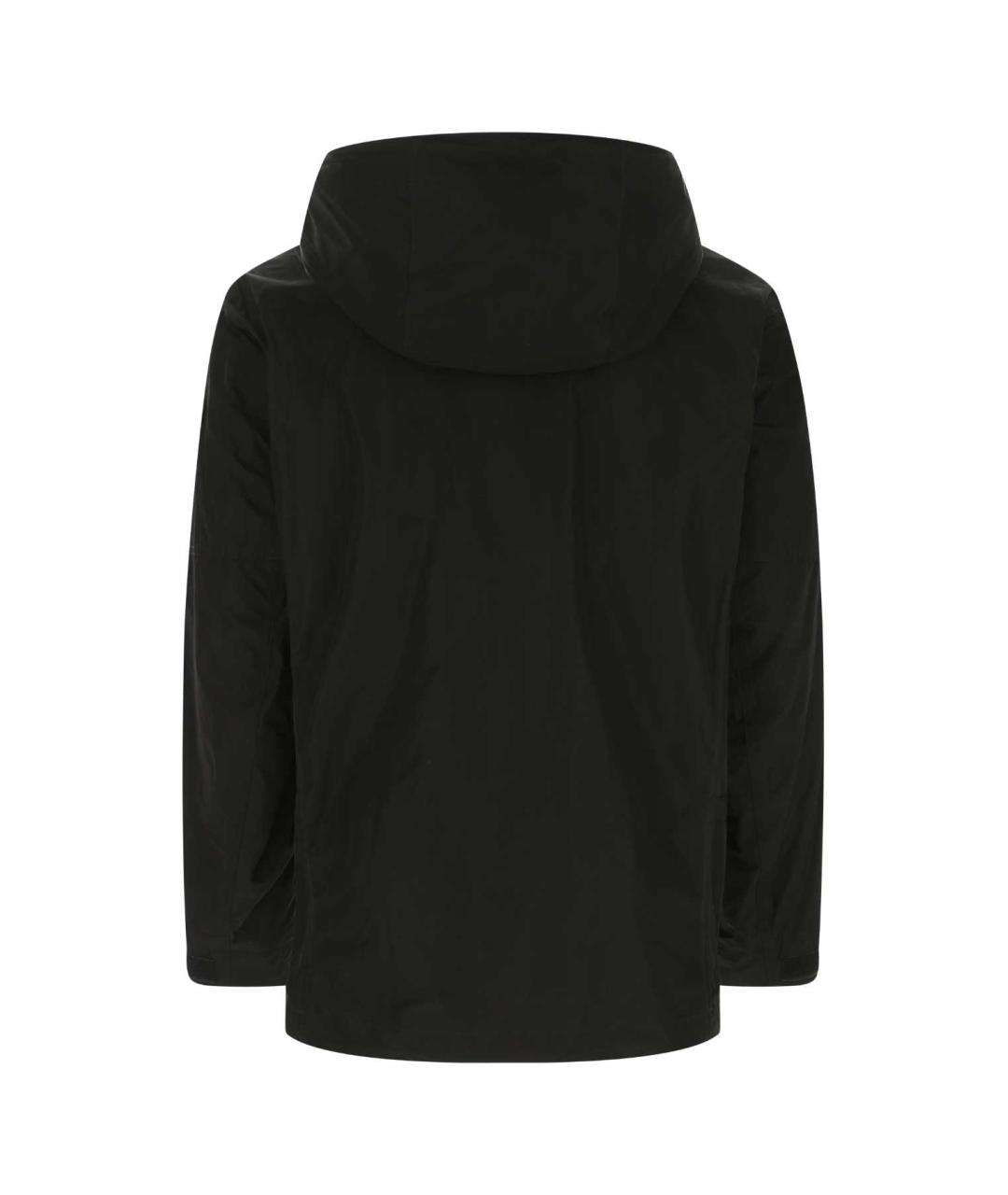 BURBERRY Темно-синяя полиэстеровая куртка, фото 2