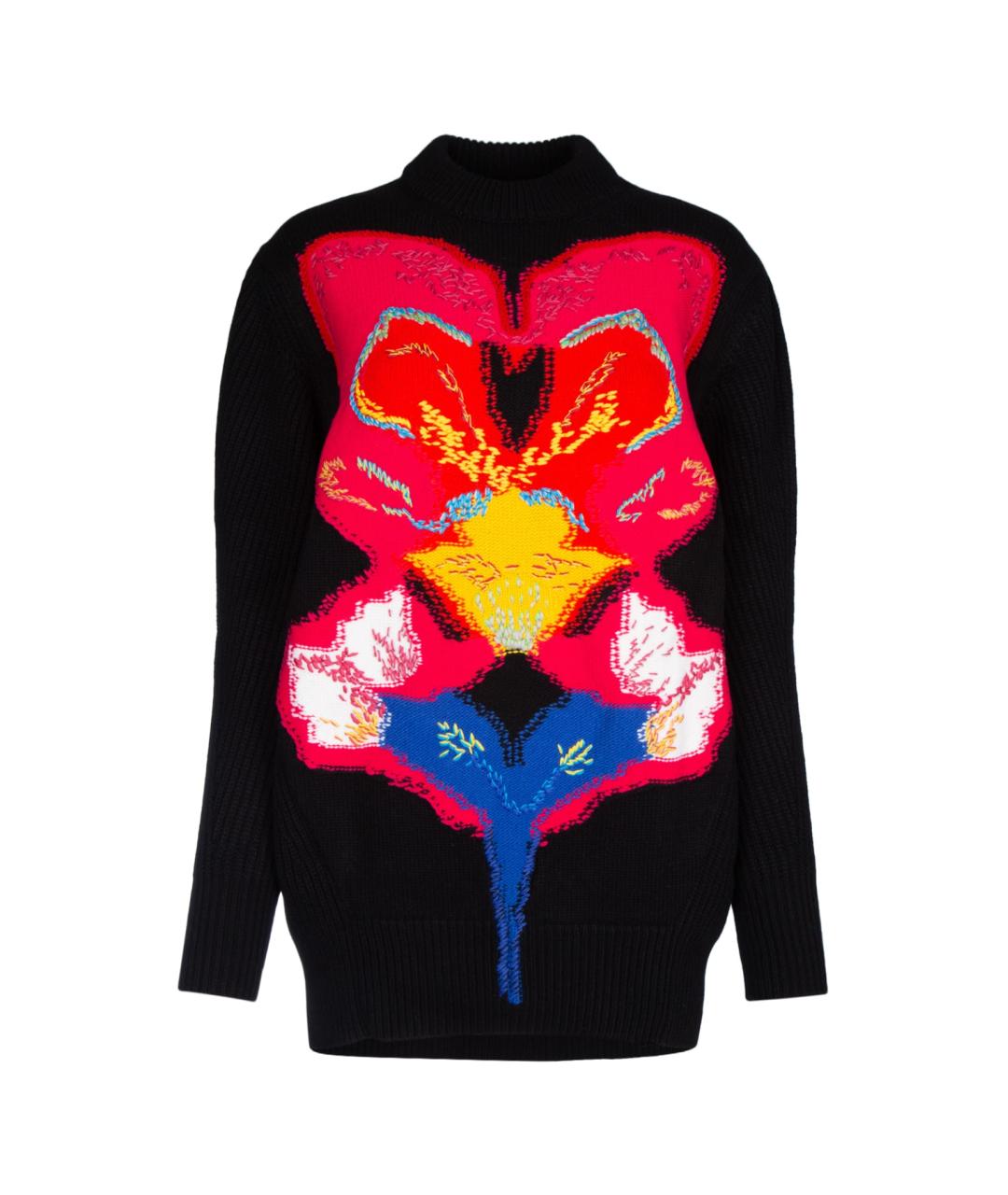 ALEXANDER MCQUEEN Черный джемпер / свитер, фото 1