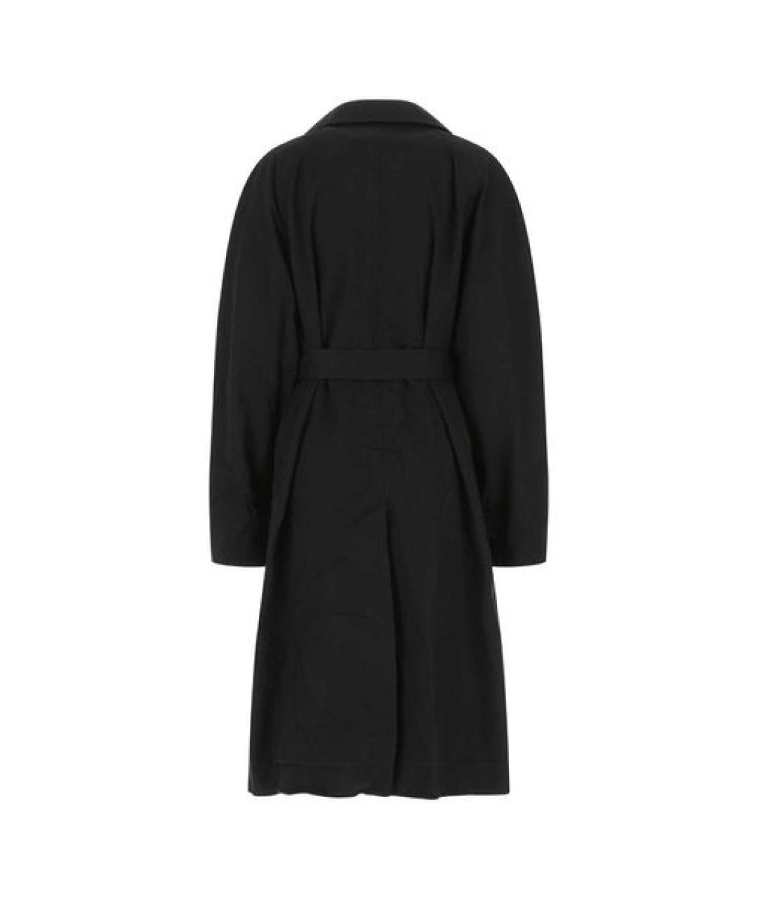BALENCIAGA Темно-синее хлопковое пальто, фото 2