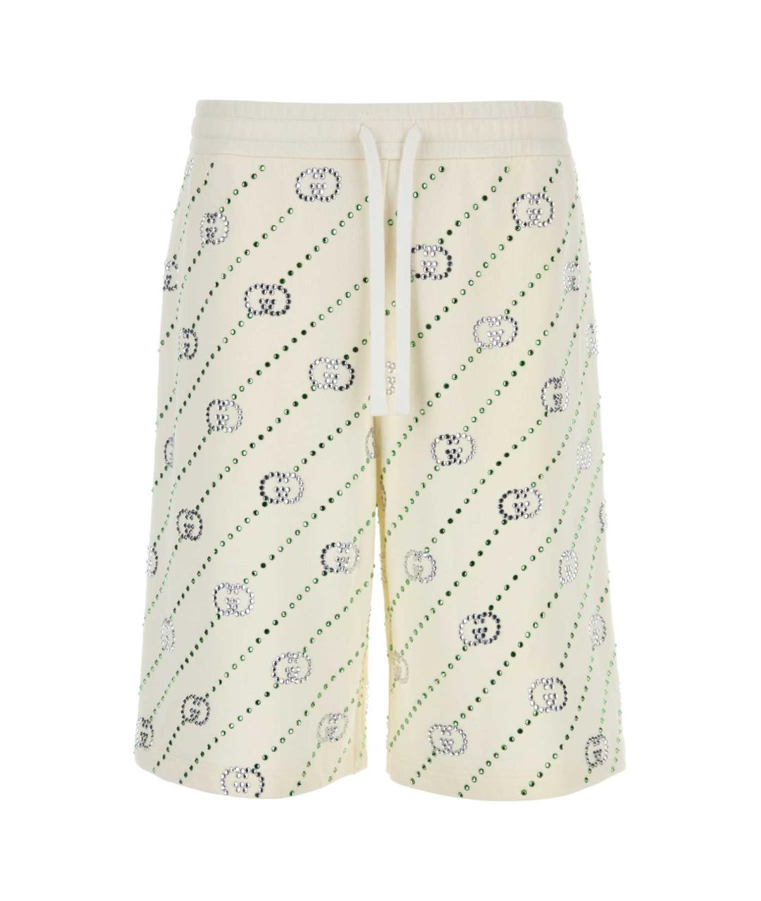 GUCCI Бежевые хлопковые шорты, фото 1