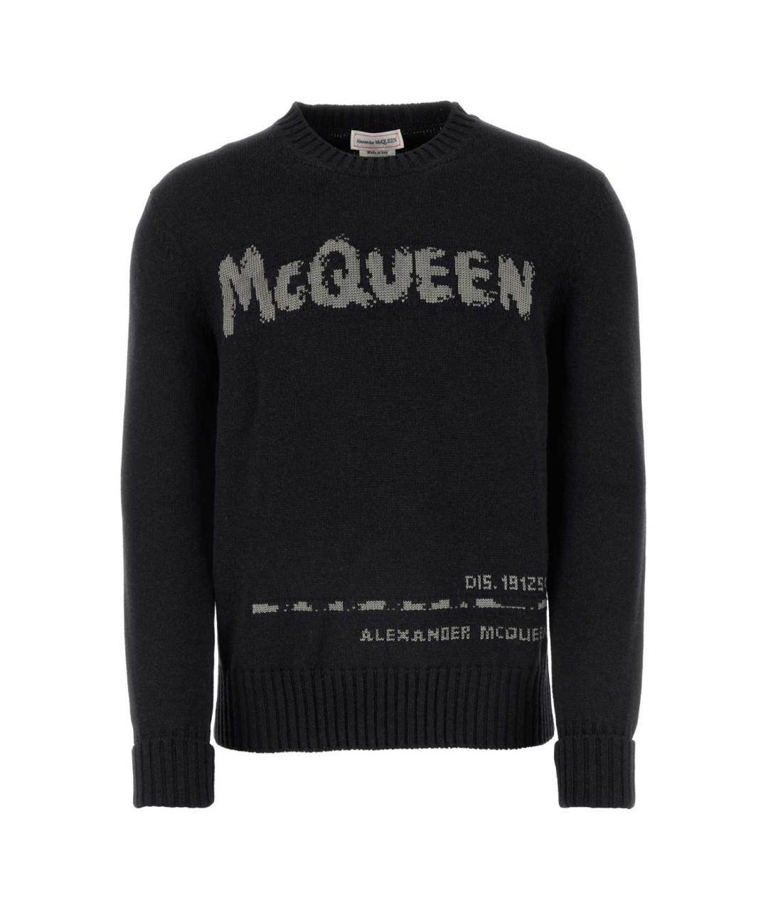 ALEXANDER MCQUEEN Черный джемпер / свитер, фото 1