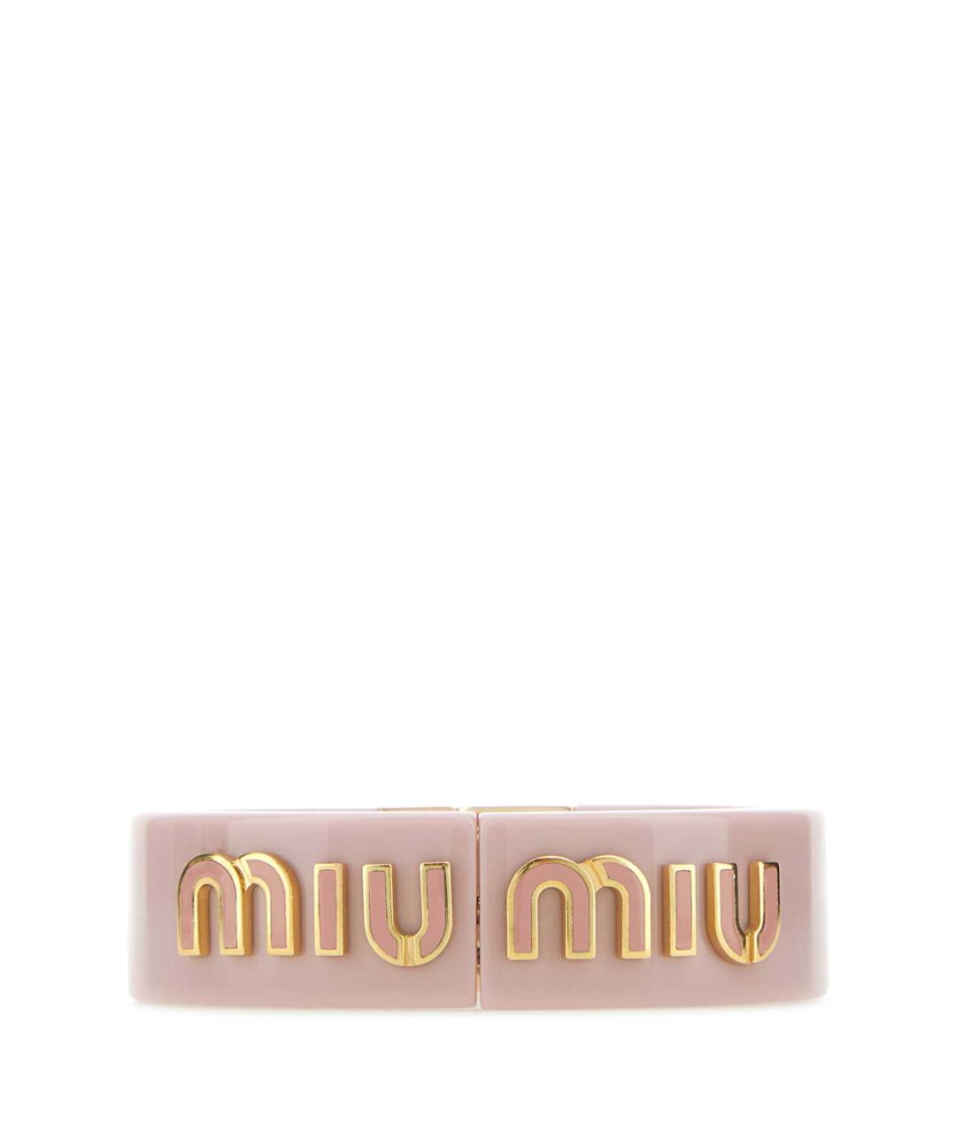MIU MIU Розовый браслет, фото 1