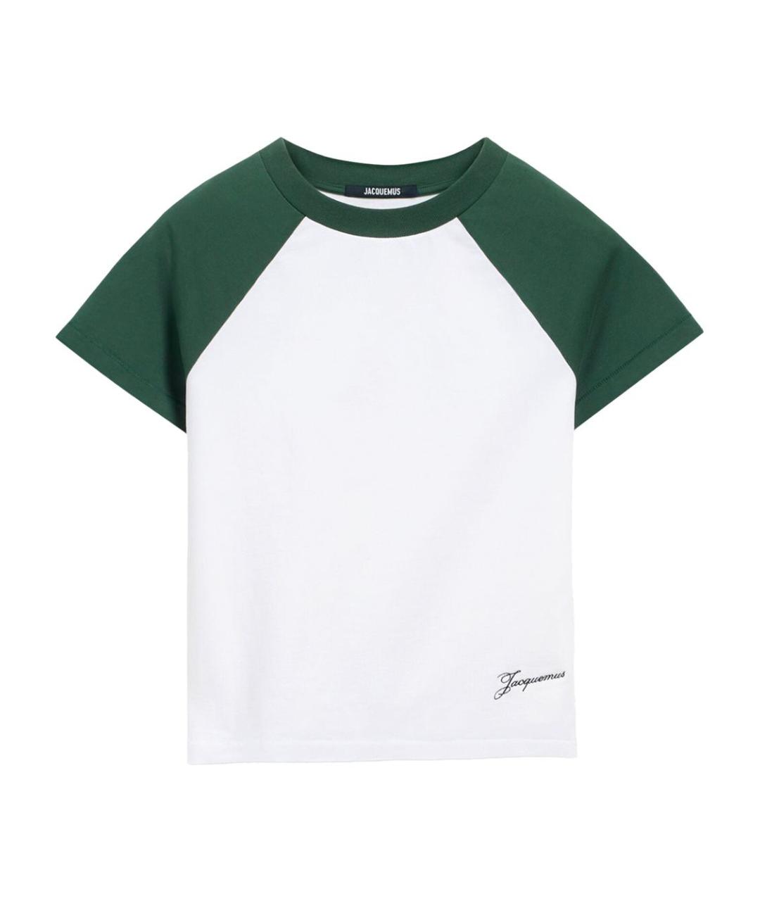 JACQUEMUS Мульти хлопковая футболка, фото 1