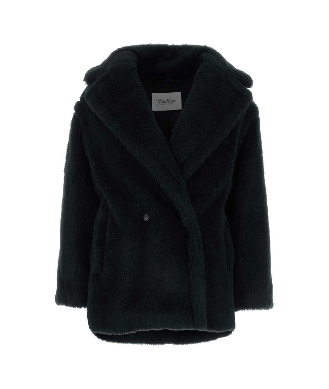MAX MARA Черное шерстяное пальто, фото 1