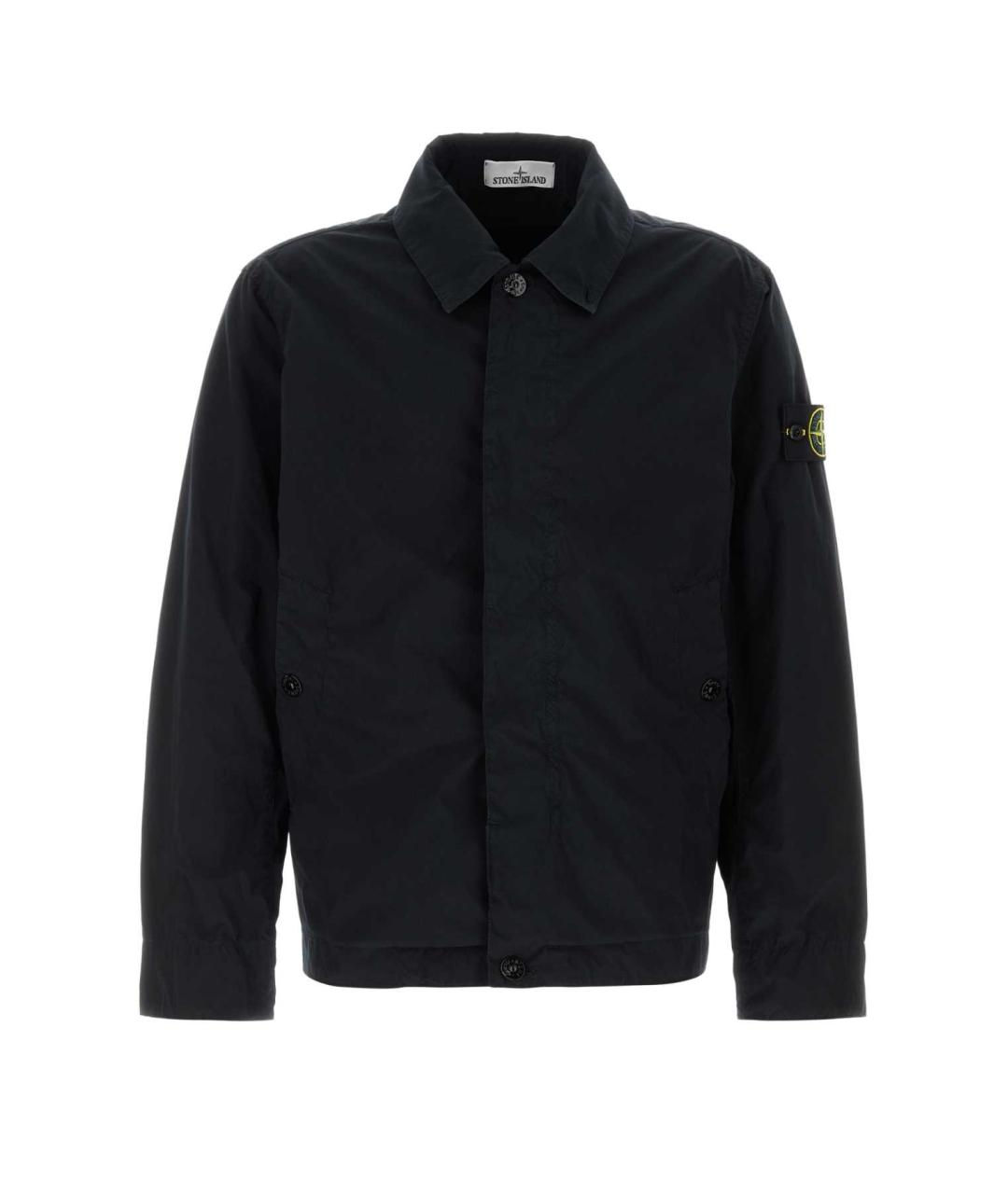 STONE ISLAND Синяя полиэстеровая куртка, фото 1