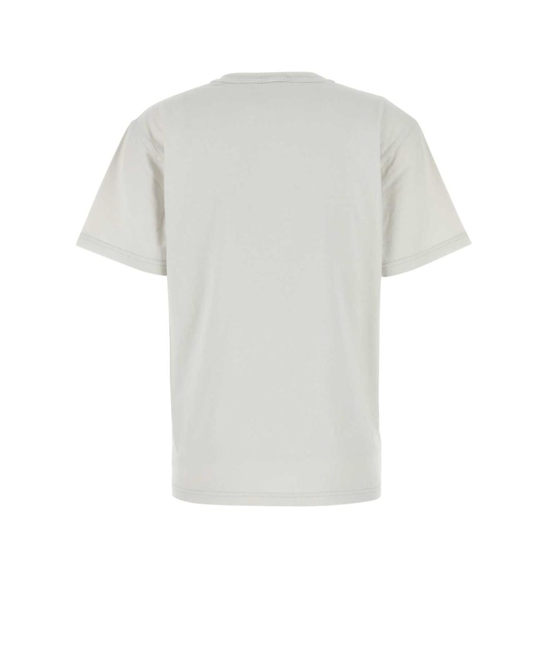 T BY ALEXANDER WANG Белая хлопковая футболка, фото 2