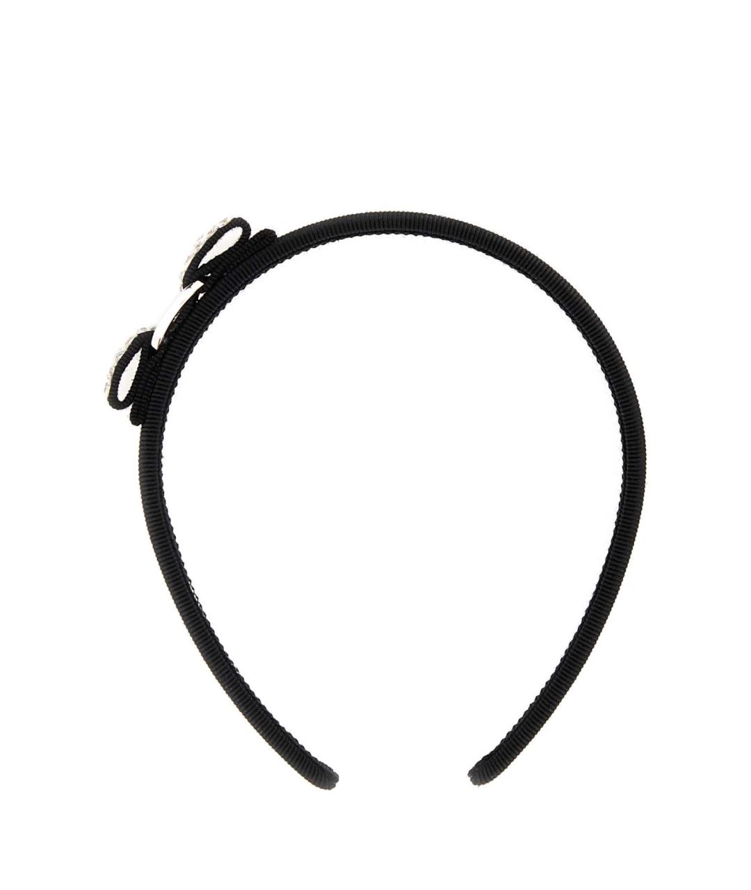 FERRAGAMO Черный ободок, фото 1