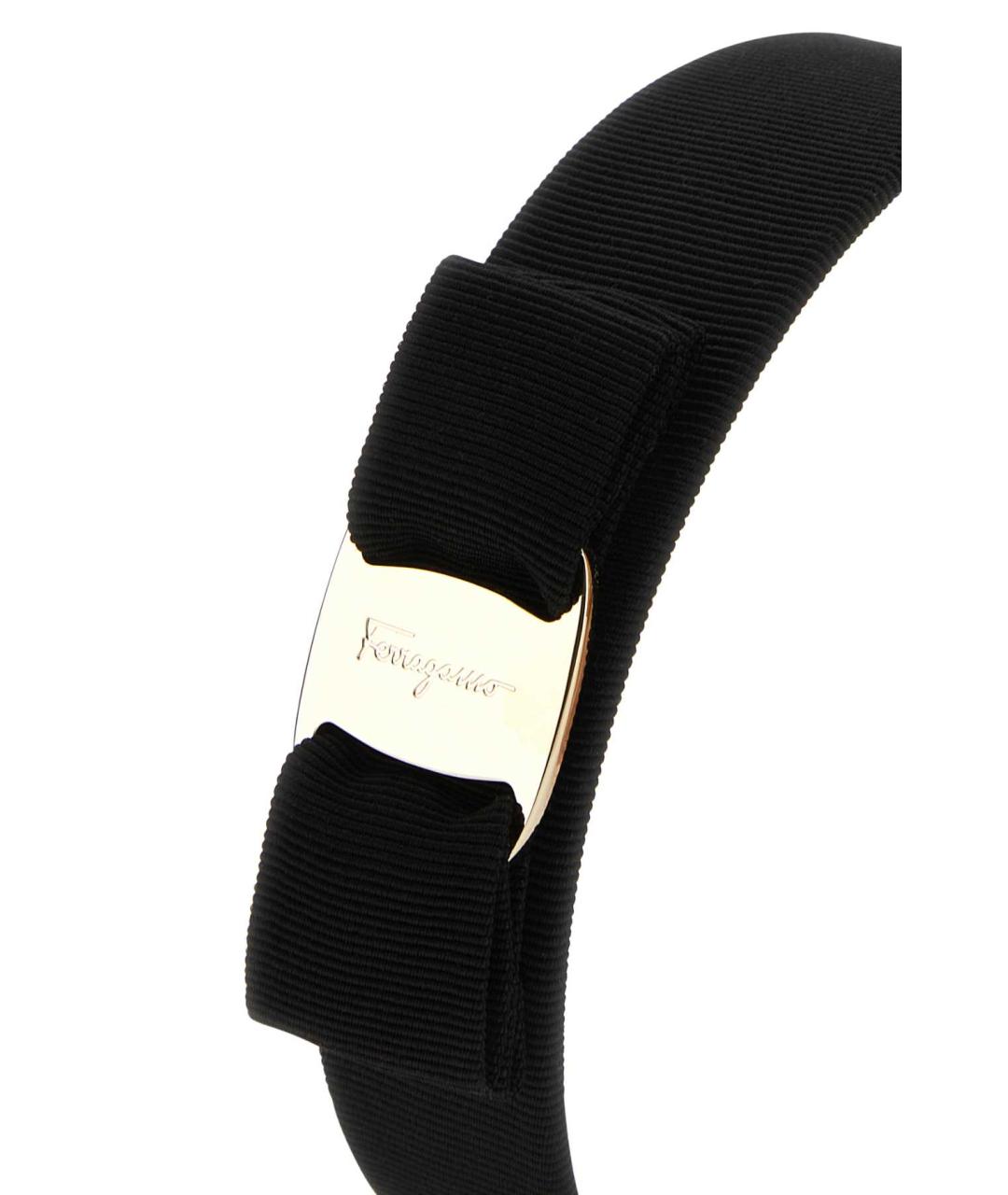 FERRAGAMO Черный ободок, фото 2