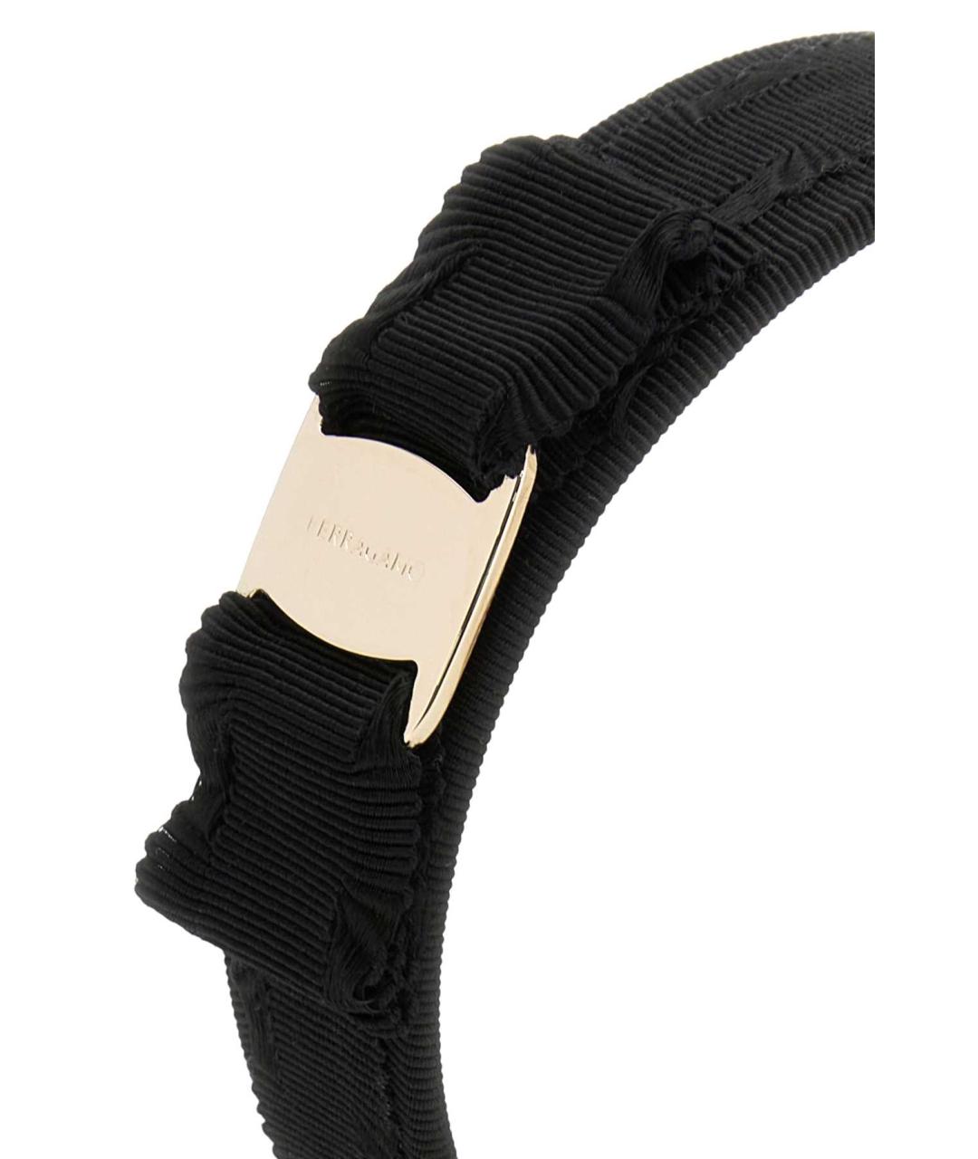 FERRAGAMO Черный ободок, фото 2