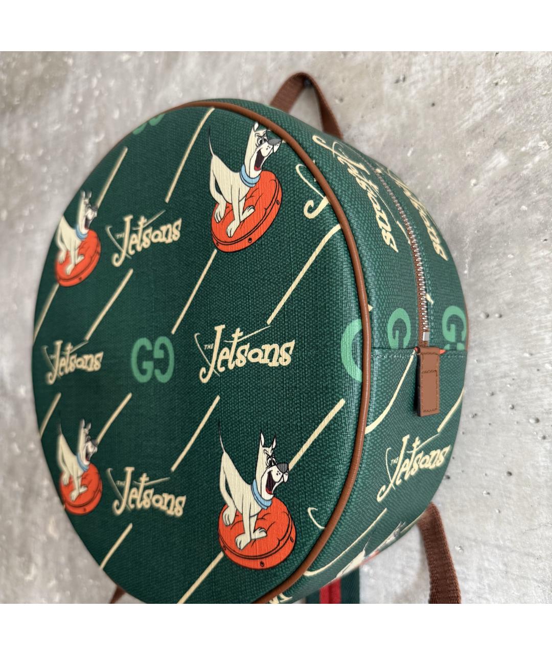 GUCCI Зеленый рюкзак, фото 8
