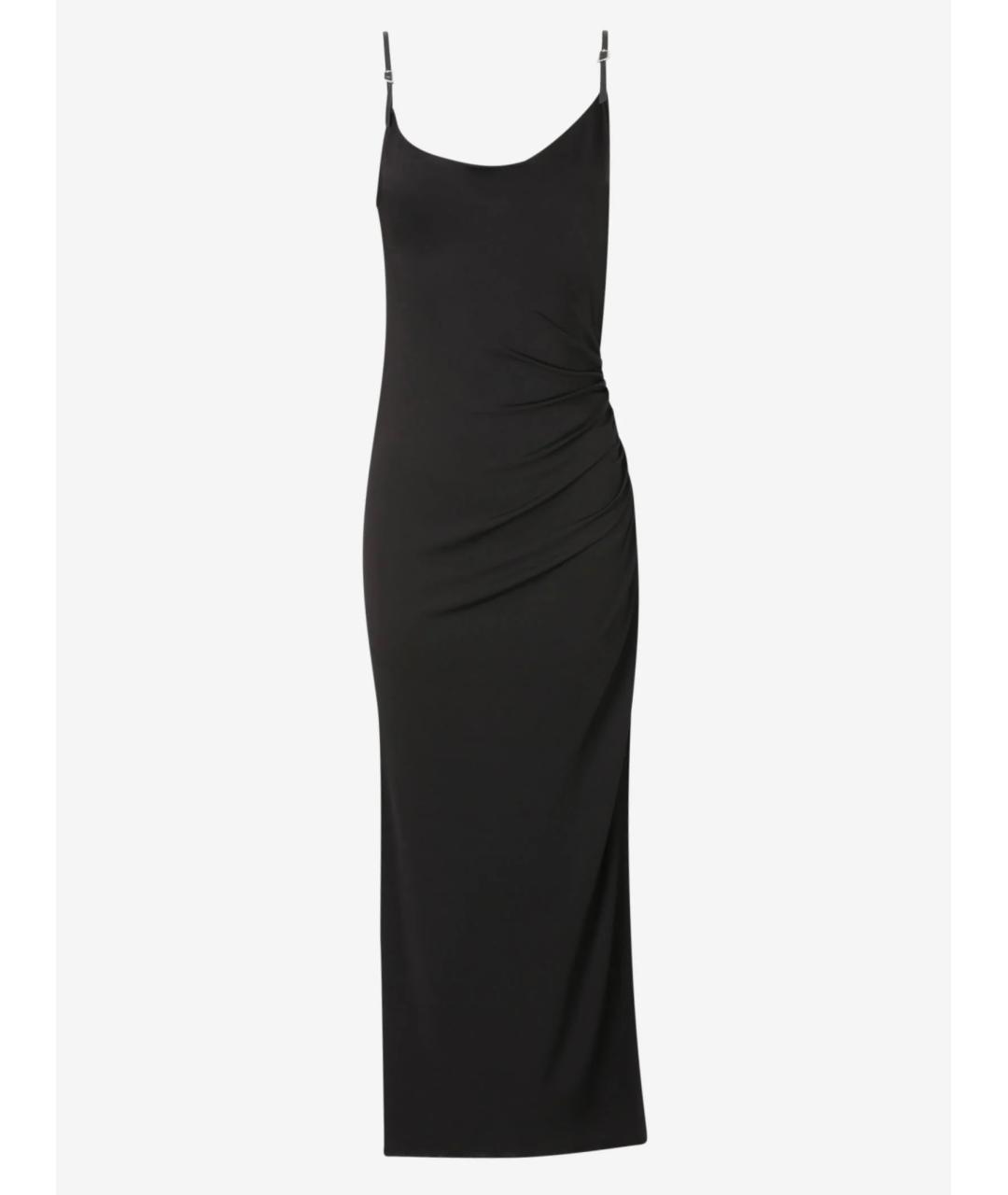 MUGLER Черное коктейльное платье, фото 6