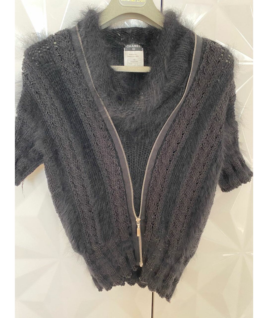 CHANEL PRE-OWNED Черный кашемировый джемпер / свитер, фото 3