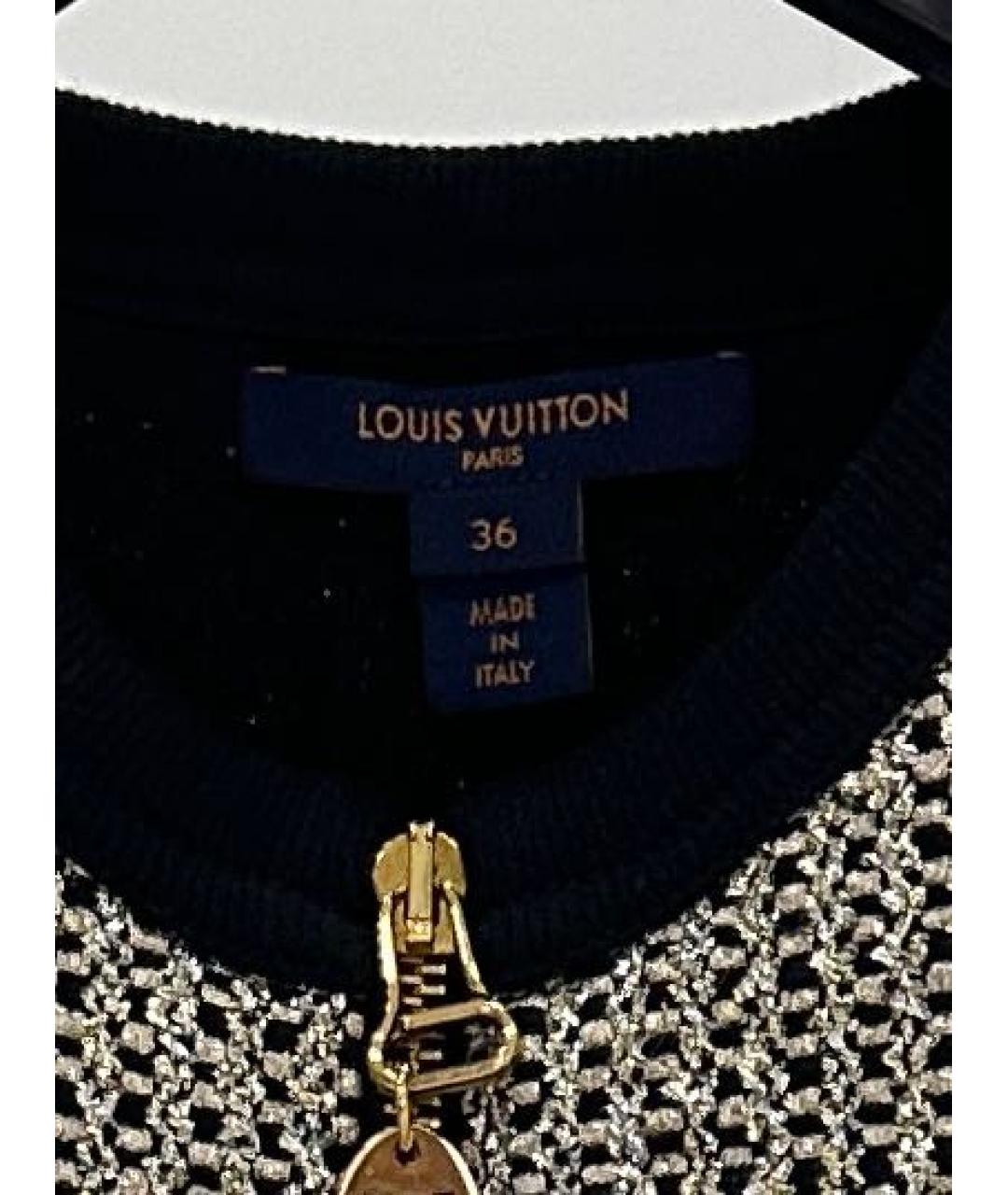 LOUIS VUITTON Серое хлопковое повседневное платье, фото 3