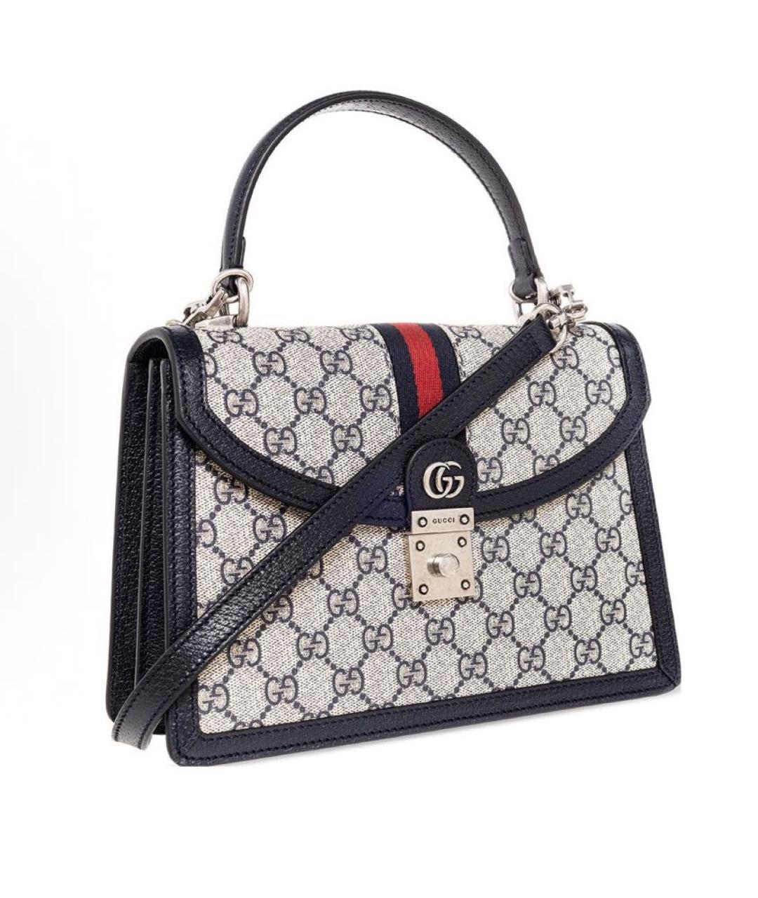 GUCCI Бежевая сумка с короткими ручками, фото 2