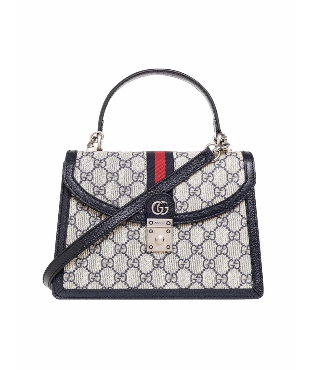 GUCCI Бежевая сумка с короткими ручками, фото 1