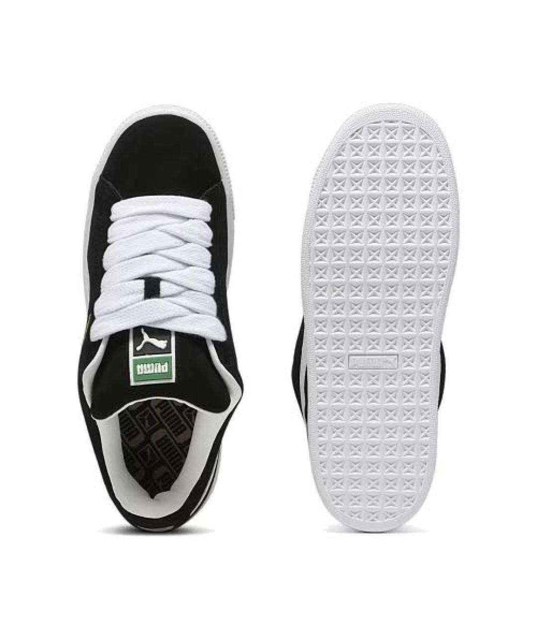 PUMA Черные замшевые кроссовки, фото 3