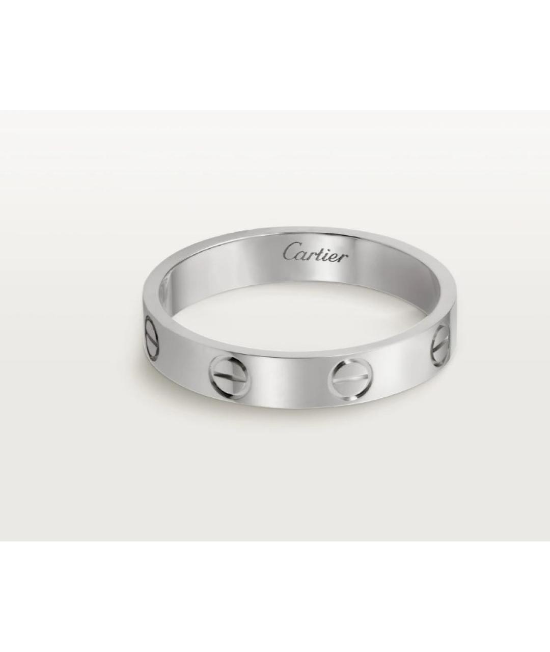 CARTIER Серебряное кольцо из белого золота, фото 7