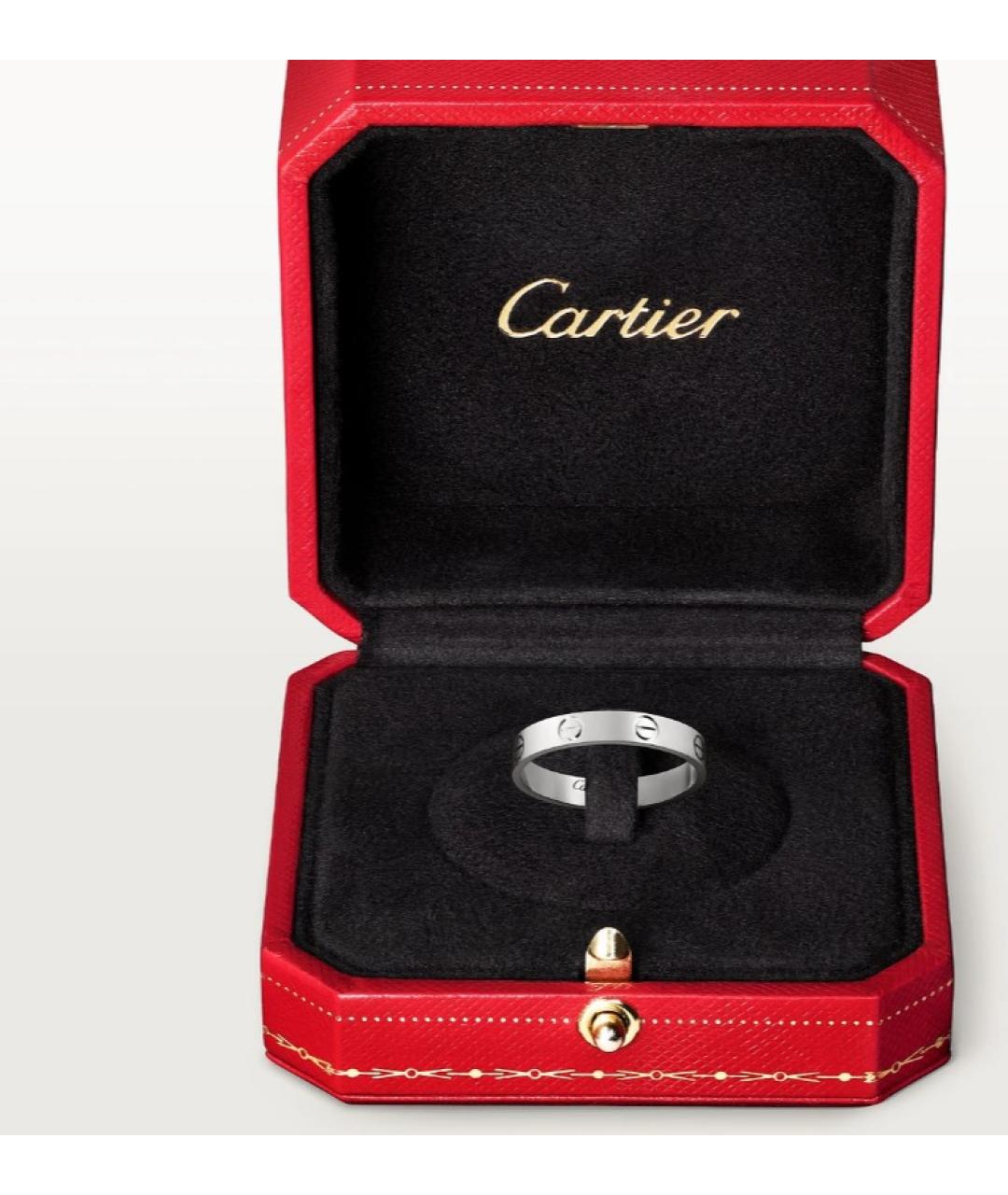 CARTIER Серебряное кольцо из белого золота, фото 4