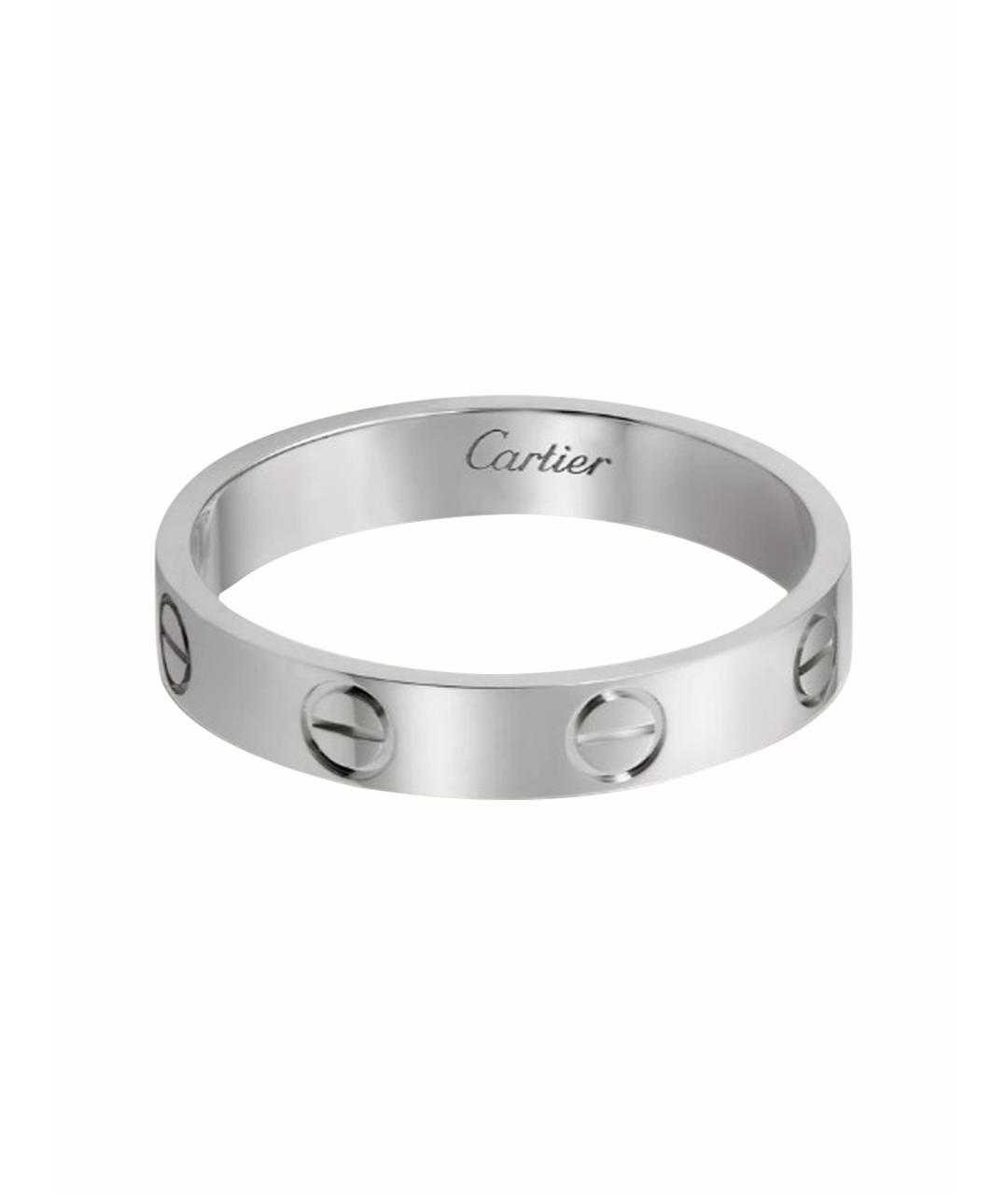 CARTIER Серебряное кольцо из белого золота, фото 1