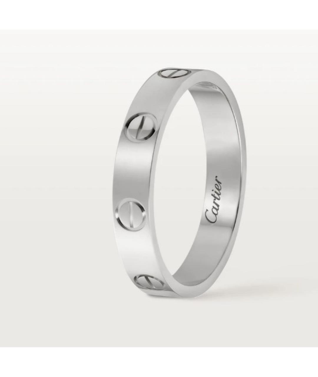 CARTIER Серебряное кольцо из белого золота, фото 2
