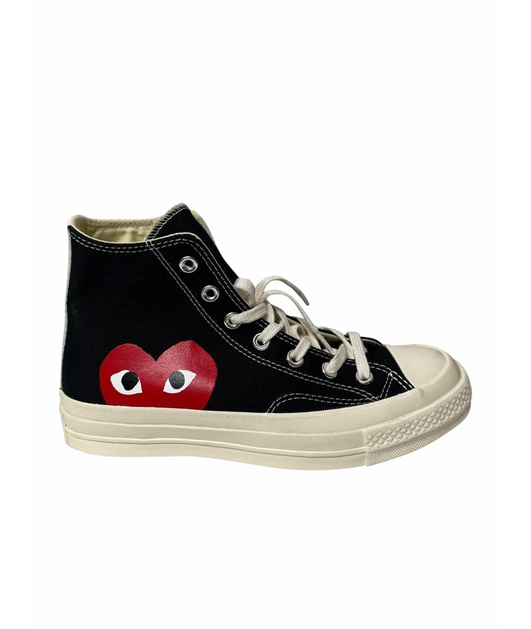 CONVERSE Черные текстильные кеды, фото 1