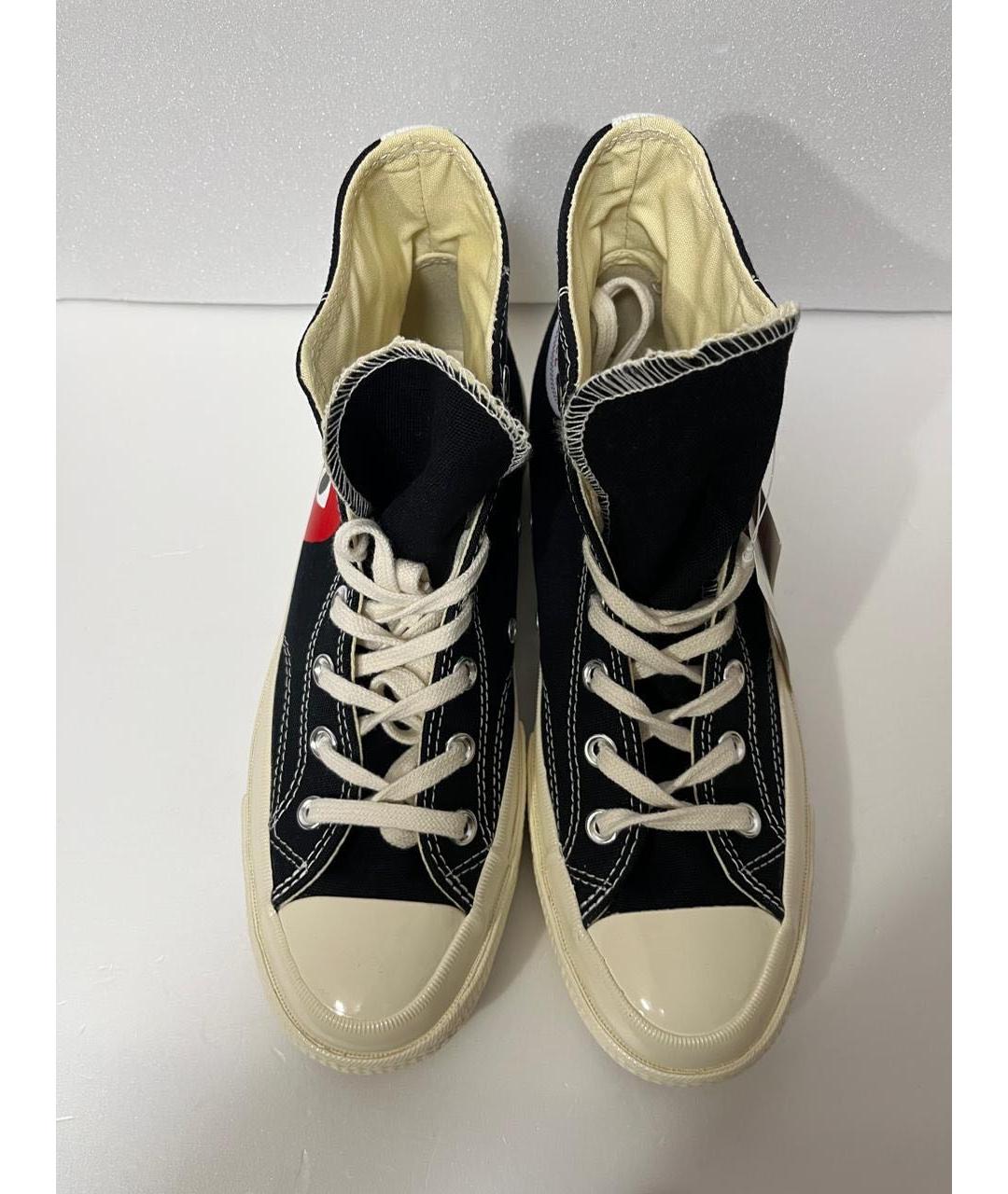 CONVERSE Черные текстильные кеды, фото 5