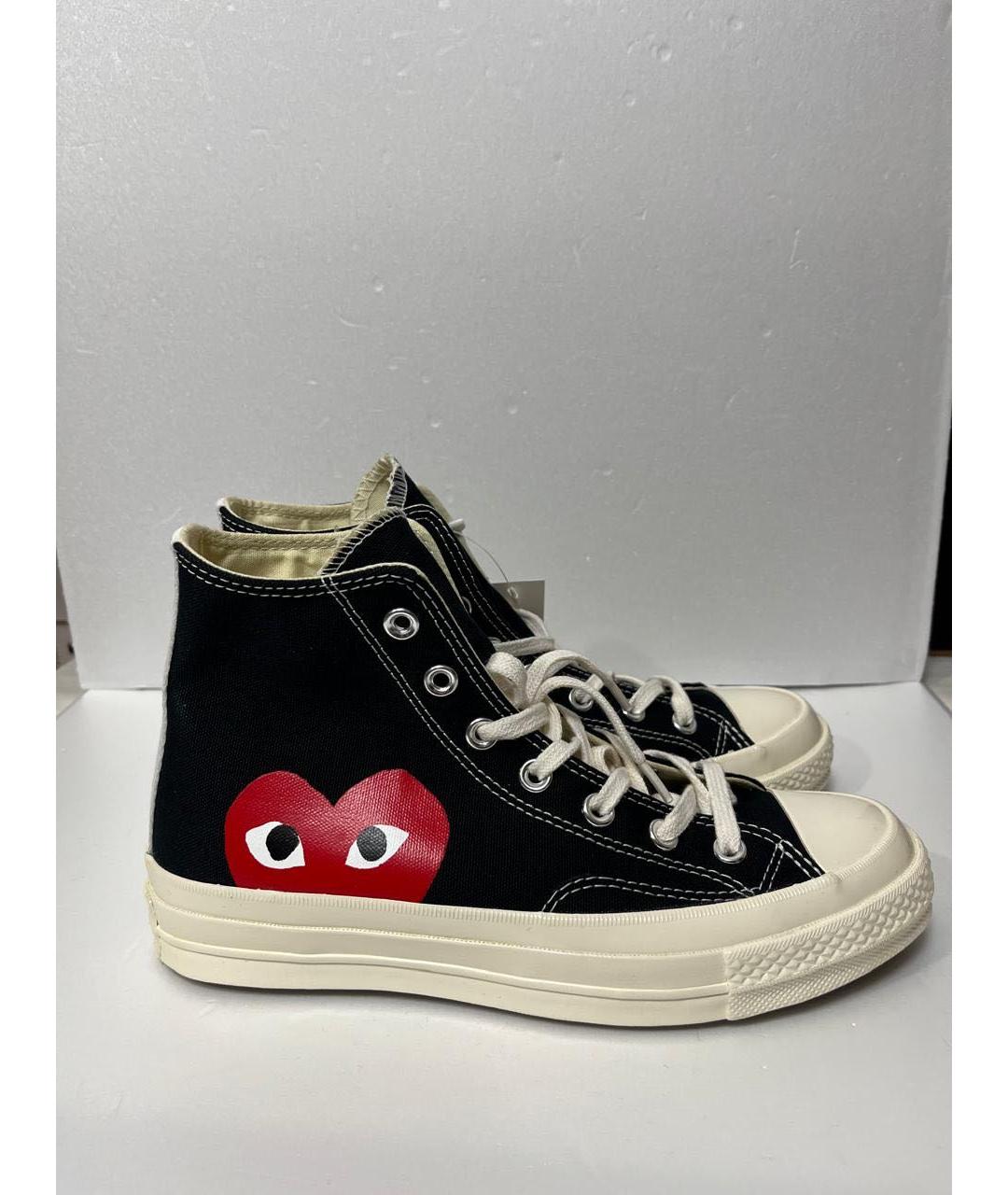 CONVERSE Черные текстильные кеды, фото 8