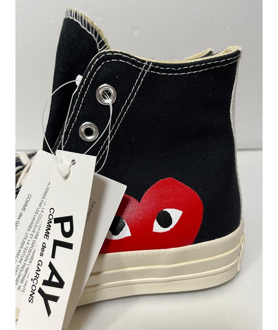 CONVERSE Черные текстильные кеды, фото 6