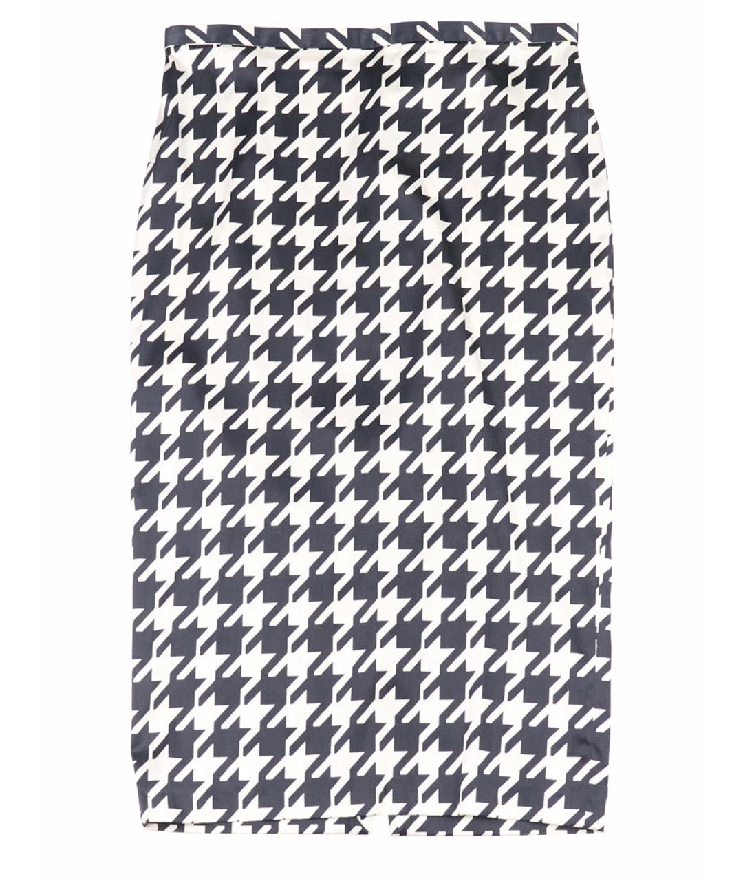 DOLCE&GABBANA Мульти шелковая юбка миди, фото 1
