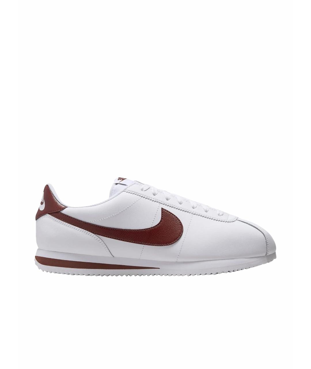 NIKE Коричневые кожаные кроссовки, фото 1