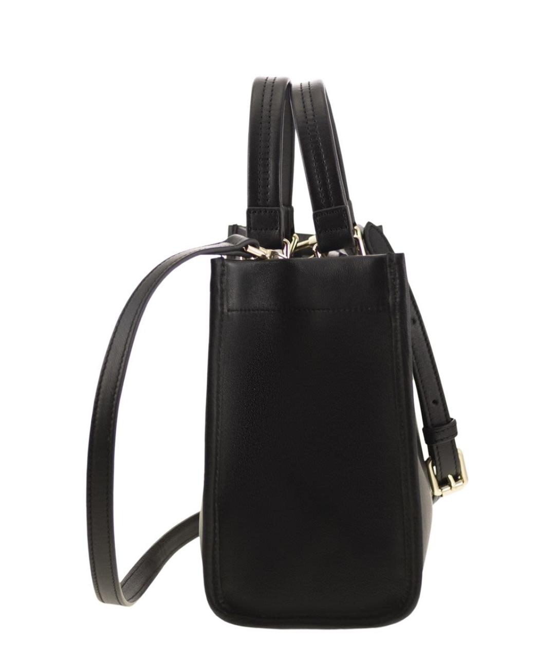 LONGCHAMP Черная синтетическая сумка с короткими ручками, фото 3