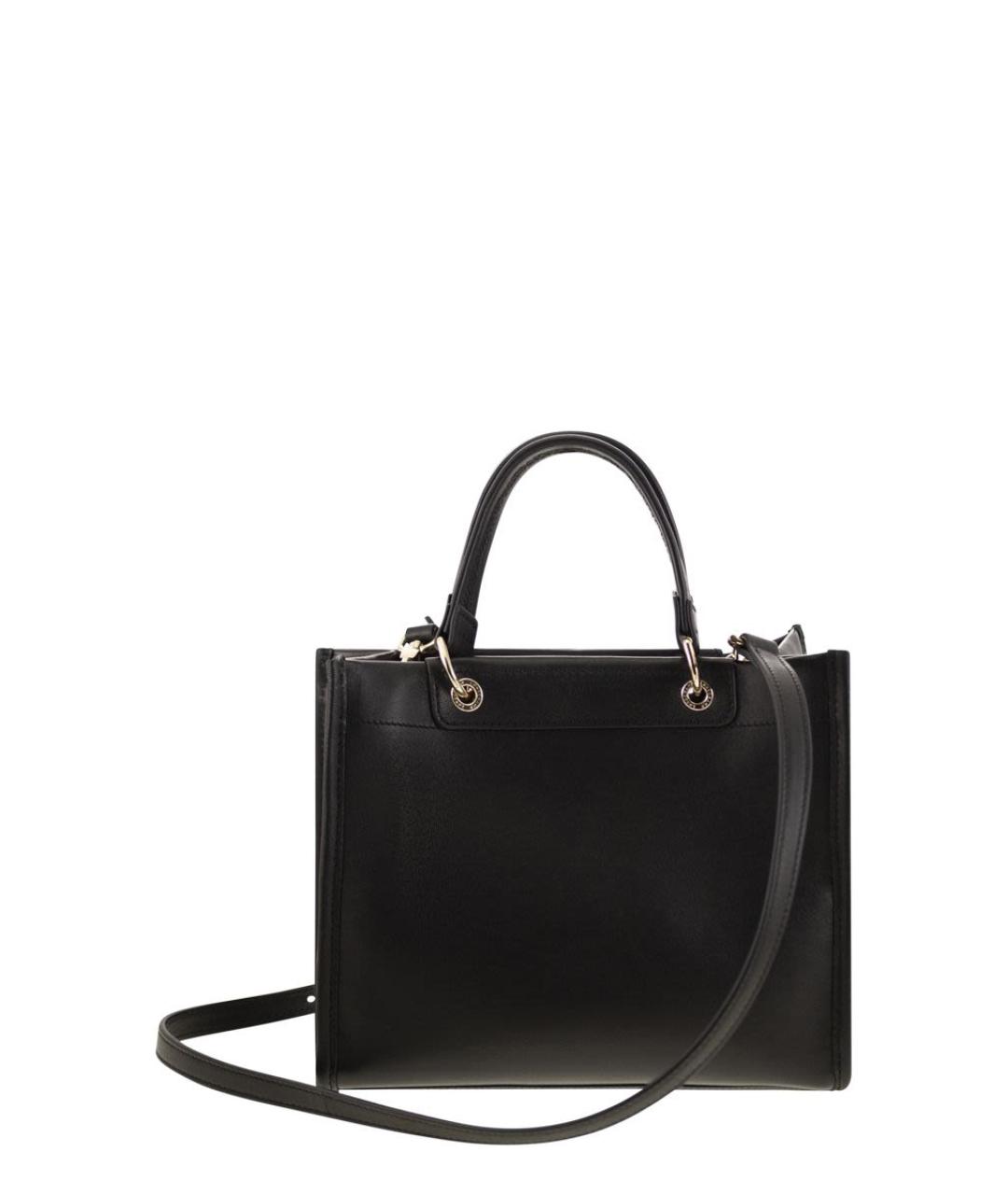 LONGCHAMP Черная синтетическая сумка с короткими ручками, фото 2